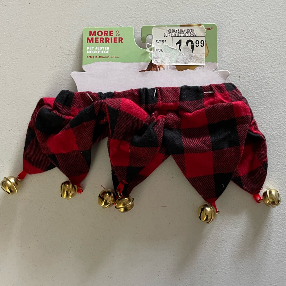 NWT Pet Jester Neckpiece S/M Dog Collar